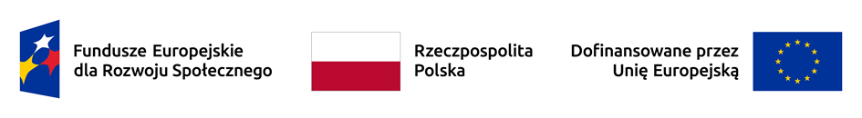 Logo Funduszy Europejskich, Flaga Polski i Unii Europejskiej.