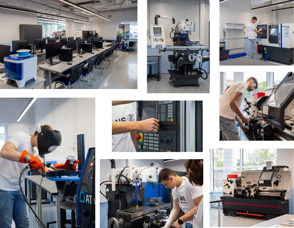 Laboratorium technik wytwarzania.