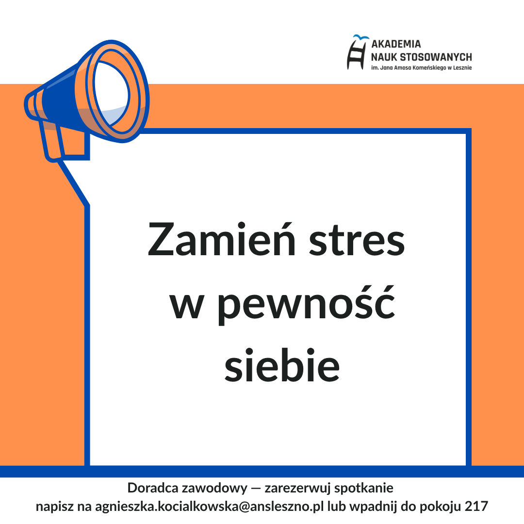 Temat Konsultacji: Zamień stres w pewność siebie