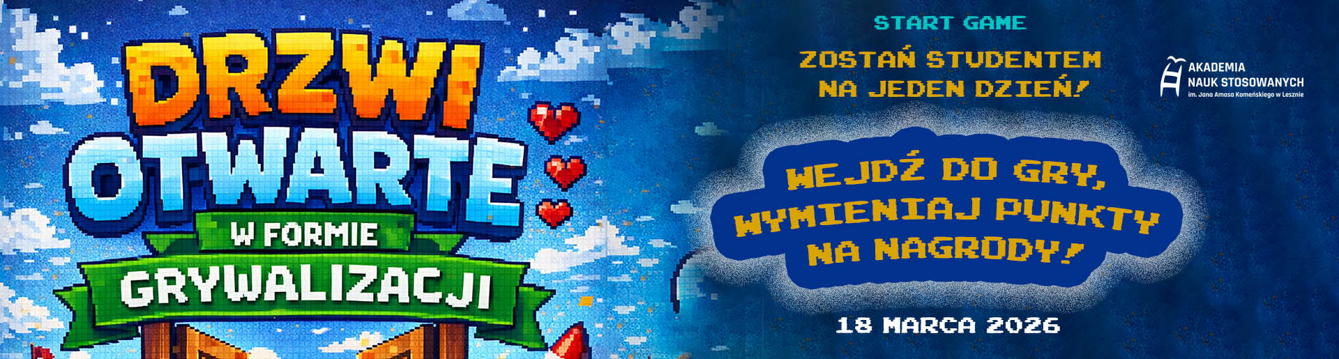 Drzwi Otwarte w formie grywalizacji, 18 marca 2026.