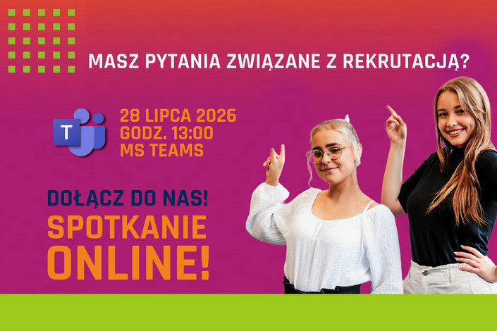 Spotkanie online dla kandydatów na studia