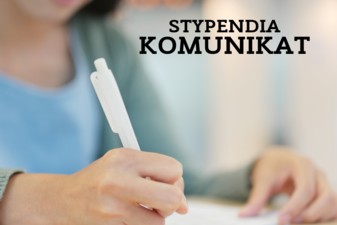 Stypendium - komunikat!