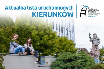 Aktualna lista uruchomionych kierunków REKRUTACJA2022/23