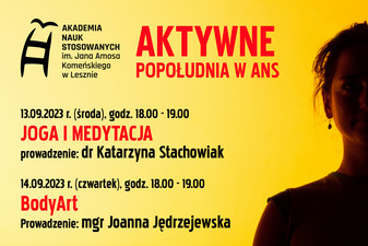 Aktywne Popołudnia w ANS | Aktywne Obywatelskie Leszno