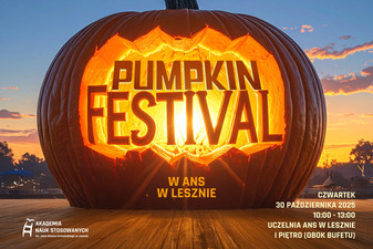 Pumpkin Festival w ANS w Lesznie!