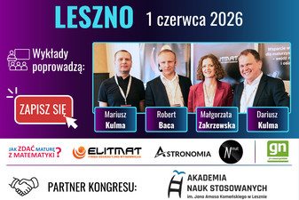 Regionalny Kongres Innowacyjnych Nauczycieli Matematyki