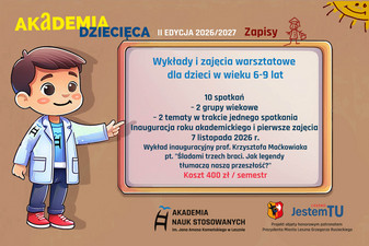 Ostatni dzień zapisów do II edycji Akademii Dziecięcej
